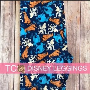 TC Disney Leggings - Aladdin Abu Genie Rajah -B